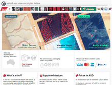 Tablet Screenshot of foofshop.com